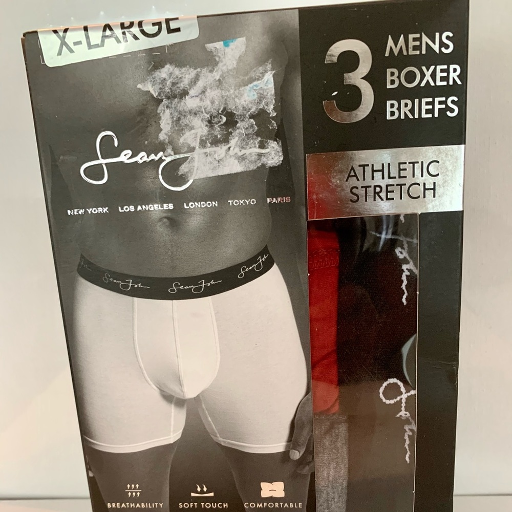New In Box: Sean John mens boxers briefs XL